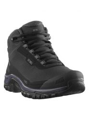 SALOMON Buty trekkingowe "Shelter" w kolorze czarnym rozmiar: 38. Czarne buty trekkingowe Salomon, bez wzorów, z materiału, bez zapięcia, outdoorowe. Za 479.76 zł.