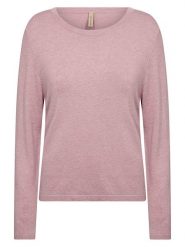 Soyaconcept Sweter "Dollie" w kolorze jasnoróżowym rozmiar: XL. Różowe swetry Soyaconcept, xl, bez wzorów, bez ramiączek. Za 184.95 zł.