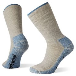 Skarpety Trekkingowe Damskie Smartwool Mountaineer Maximum Cushion Crew. Szare skarpetki Smartwool, bez wzorów, z wełny. Za 139.99 zł.