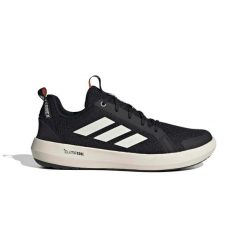 Buty trekkingowe adidas Terrex Boat Climacool. Czarne buty trekkingowe adidas, bez wzorów, ze skóry, bez zapięcia, climacool (adidas). Za 378.50 zł.
