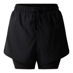 Spodenki Damskie Sprint Up II. Czarne szorty Regatta, bez wzorów, sportowe. Za 138.99 zł.