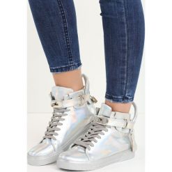 Srebrne Buty Sportowe Mirage. Szare buty sportowe lifestyle Born2be, bez wzorów, sportowe, bez zapięcia. Za 29.99 zł.