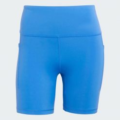 Krótkie legginsy do biegania adi365 Climacool. Niebieskie legginsy adidas, bez wzorów, sportowe. Za 219.00 zł.