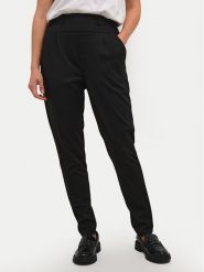 Kaffe Spodnie materiałowe Jenny 10508651 Czarny Regular Fit. Czarne spodnie materiałowe Kaffe, bez wzorów, z materiału. Za 219.99 zł.