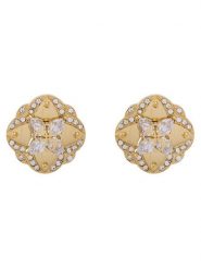 Guess Kolczyki JUBE05 504JW Złoty. Żółte kolczyki Guess, metalowe. Za 209.99 zł.