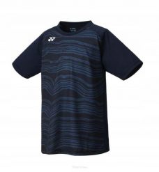 Koszulka tenisowa Yonex Crew Neck Club. Niebieskie t-shirty sportowe YONEX, xs, bez wzorów, z materiału, bez ramiączek, na fitness i siłownię. Za 169.00 zł.