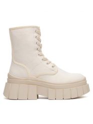 DeeZee Botki HY305-16 Beżowy. Brązowe botki DeeZee, bez wzorów, bez obcasa, na płaskiej podeszwie, bez zapięcia. Za 153.99 zł.