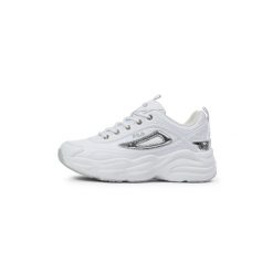 Sneakersy damskie Fila Skye Zp. Białe buty sportowe lifestyle Fila, bez wzorów, eleganckie, bez zapięcia. W wyprzedaży za 218.00 zł.