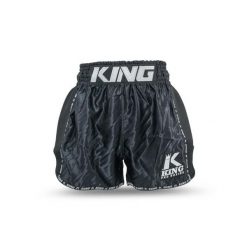 Szorty do boksu tajskiego King Pro Boxing Bangkok 1. Czarne szorty KING PRO BOXING, bez wzorów, sportowe. Za 223.00 zł.