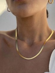 Heliophilia Pozłacany naszyjnik - dł. 60 cm rozmiar: onesize. Żółte naszyjniki Heliophilia, z materiału, pozłacane. Za 93.07 zł.