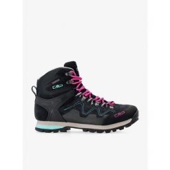 Buty turystyczne damskie CMP Athunis Mid WP. Szare buty trekkingowe CMP, z materiału, za kostkę, bez zapięcia. Za 408.99 zł.