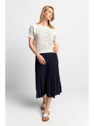 Rich & Royal Sweter w kolorze kremowym rozmiar: L. Brązowe swetry Rich & Royal, l, bez wzorów, z bawełny, bez ramiączek. Za 218.95 zł.