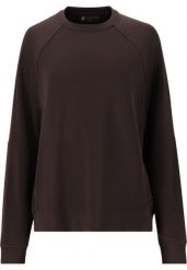 Bluza damska Athlecia Jacey. Brązowe bluzy Endurance, l, bez wzorów, z materiału, eleganckie, bez ramiączek, bez kaptura. Za 230.50 zł.