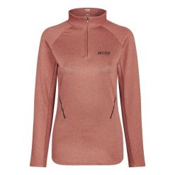 Bluzka zimowa z długim rękawem CEP damska. Brązowe bluzki CEP, m, bez wzorów, z materiału, sportowe, bez kołnierzyka, bez ramiączek. Za 249.00 zł.