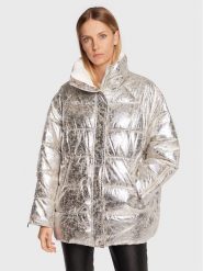Pinko Kurtka puchowa Brunella 1 1G17Z5 A03G Srebrny Relaxed Fit. Szare kurtki Pinko, na zimę, s, bez wzorów, z puchu, bez kaptura. Za 1,099.00 zł.
