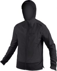 Kurtka przeciwdeszczowa z kapturem Endura MT500 Polartec. Czarne kurtki ENDURA, na zimę, l, bez wzorów, z polaru, z kapturem. Za 709.99 zł.