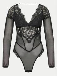 Hunkemöller Body Astrid 206245 Czarny. Czarne body i gorsety Hunkemöller, bez wzorów, z syntetyku, bez ramiączek. Za 149.99 zł.
