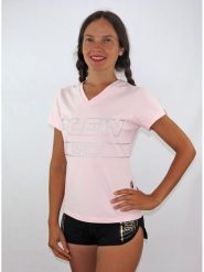 Plein Sport Koszulka w kolorze jasnoróżowym rozmiar: L. Różowe t-shirty sportowe Plein Sport, l, bez wzorów, bez ramiączek. Za 198.56 zł.