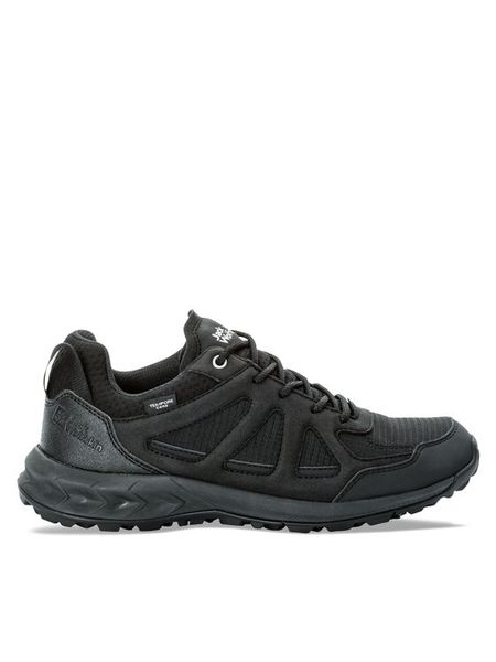 Jack Wolfskin Trekkingi Woodland 2 Texapore Low W 4051341 Czarny. Czarne buty trekkingowe Jack Wolfskin, bez wzorów, ze skóry, bez zapięcia, trekkingowe. Za 379.99 zł.