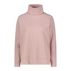 Sweter okrągły dekolt z wełny merino damski CMP. Czerwone swetry CMP, na zimę, bez wzorów, z wełny, bez ramiączek. Za 276.00 zł.