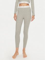 Calvin Klein Underwear Legginsy 000QS7220E Szary Slim Fit. Szare legginsy Calvin Klein Underwear, bez wzorów, z bawełny. Za 119.99 zł.