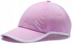 Czapka damska Puma Duo Cell Pro. Czerwone czapki z daszkiem Puma, bez wzorów, z materiału. Za 94.90 zł.