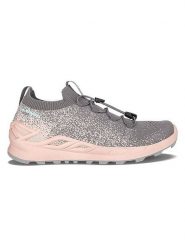 LOWA Buty trekkingowe "Fusion" w kolorze szaro-jasnoróżowym rozmiar: 40,5. Różowe buty trekkingowe Lowa, bez wzorów, bez zapięcia, outdoorowe. Za 368.96 zł.