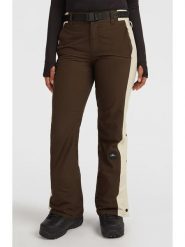 O'Neill Spodnie narciarskie w kolorze brązowym rozmiar: XL. Brązowe spodnie dresowe O'Neill, bez wzorów, z tkaniny. Za 483.17 zł.