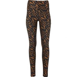 Damskie legginsy Athlecia Windia. Brązowe legginsy Athlecia, bez wzorów, z materiału, eleganckie. Za 239.50 zł.