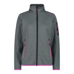 Bluza damska turystyczna CMP 3H14746. Szare bluzy CMP, l, bez wzorów, sportowe, bez ramiączek, bez kaptura. Za 310.25 zł.