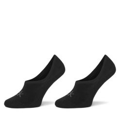 Stopki Calvin Klein. Czarne skarpetki Calvin Klein, bez wzorów. Za 49.99 zł.