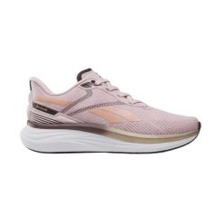Damskie buty do biegania Reebok VIVA SPEED 100272579 różowe. Czerwone buty treningowe Reebok, bez wzorów, z materiału, bez zapięcia, do biegania. Za 229.00 zł.