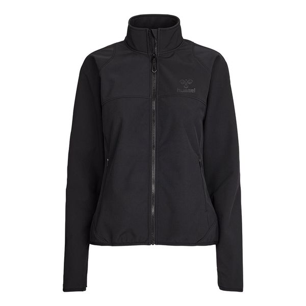 Kurtka damska Hummel Classic bee wo aki softshell. Czarne kurtki Hummel, bez wzorów, z softshellu, bez kaptura. Za 363.65 zł.