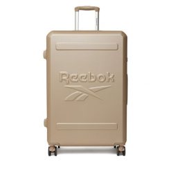 Walizka duża Reebok. Brązowe walizki Reebok, duże. Za 349.99 zł.