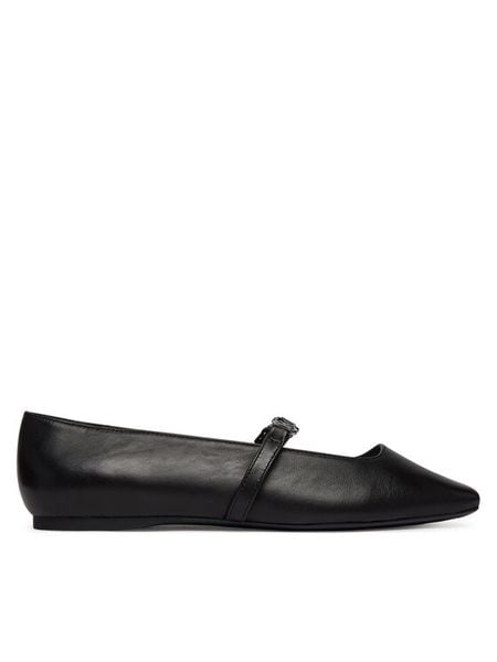 KARL LAGERFELD Baleriny Konnie KL40196 Czarny. Czarne baleriny KARL LAGERFELD, bez wzorów, ze skóry, bez obcasa, bez zapięcia. Za 513.99 zł.