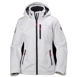 Damska kurtka z kapturem Helly Hansen crew. Białe kurtki Helly Hansen, m, bez wzorów, z syntetyku, sportowe, z kapturem. Za 863.00 zł.