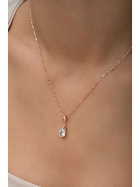 Heliophilia Srebrny naszyjnik z zawieszką rozmiar: onesize. Szare naszyjniki Heliophilia, z materiału, z cyrkonią, srebrne. Za 56.99 zł.