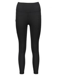 Adidas Legginsy sportowe "Yo Lux Wind" w kolorze czarnym rozmiar: XS. Czarne legginsy adidas, xs, bez wzorów, z materiału, outdoorowe. Za 122.96 zł.