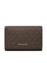 MICHAEL Michael Kors Portfel 32T5GJ6D9B Brązowy. Brązowe portfele MICHAEL Michael Kors, bez wzorów, ze skóry. Za 429.99 zł.