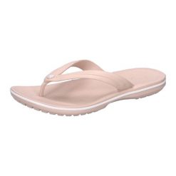 Japonki damskie Crocs Flip. Czerwone japonki Crocs, bez wzorów, z materiału. Za 236.00 zł.