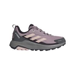 Damskie buty trekkingowe adidas Terrex Anylander Rain.Rdy. Czerwone trekkingi adidas, bez wzorów, z materiału, bez zapięcia. Za 361.70 zł.