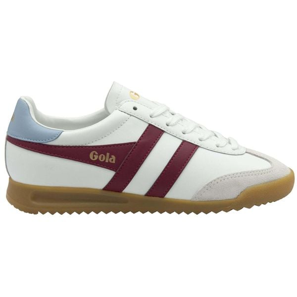 Sneakersy damscy Gola Torpedo Leather Trainer. Białe buty sportowe lifestyle Gola, bez wzorów, retro, bez zapięcia. Za 449.00 zł.