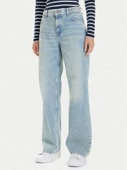 Mustang Jeansy Madison 1016929 Niebieski Wide Fit. Niebieskie jeansy Mustang, bez wzorów, z bawełny. Za 439.99 zł.