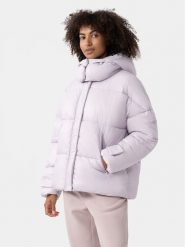 4F Kurtka puchowa 4FAW23TDJAF231 Fioletowy Regular Fit. Fioletowe kurtki 4f, na zimę, m, bez wzorów, z puchu, bez kaptura. Za 269.99 zł.