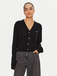 Miss Sixty Kardigan 6L3RJ3990000 Czarny Regular Fit. Czarne swetry Miss Sixty, l, bez wzorów, z wełny, bez ramiączek. Za 519.99 zł.