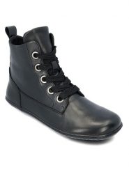 Groundies Skórzane buty "Salzburg" w kolorze czarnym do chodzenia na boso rozmiar: 36. Czarne botki Groundies, bez wzorów, bez obcasa, bez zapięcia. Za 304.99 zł.