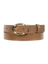 Wojas Skórzany pasek w kolorze beżowym rozmiar: 100. Brązowe paski Wojas, bez wzorów, z materiału. Za 64.99 zł.