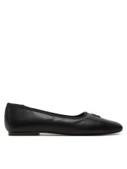 DKNY Baleriny Daine K3422486 Czarny. Czarne baleriny DKNY, bez wzorów, ze skóry, bez obcasa, bez zapięcia. Za 479.99 zł.