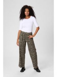 Kaffe Dżinsy - Comfort fit - w kolorze jasnobrązowym rozmiar: 40. Brązowe jeansy Kaffe, bez wzorów, z tkaniny, klasyczne, z podwyższonym stanem. Za 174.43 zł.