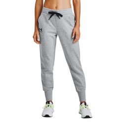 Spodnie Do Biegania Rival Fleece Dla Kobiet. Szare spodnie dresowe Under Armour, bez wzorów, długie. Za 343.99 zł.